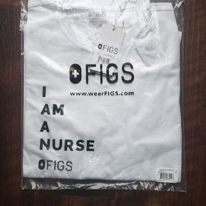 I am a nurse Figs nursing underscrub top - Limited Edition - Size Large